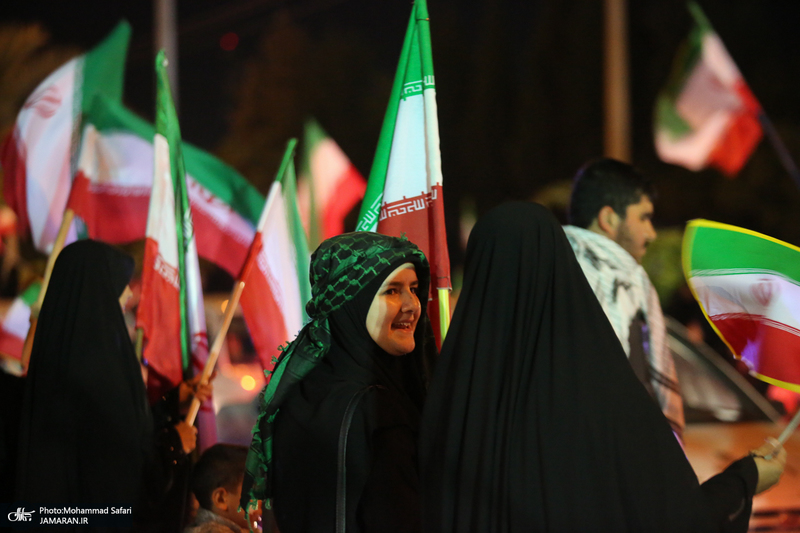 پنجاه و پنجمین شب اجتماع پر شور مردم در فسا