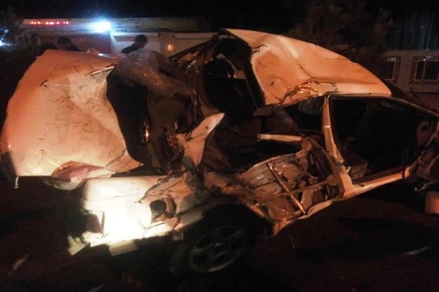 تصادف رانندگی در بوکان یک کشته و 2 زخمی برجا گذاشت