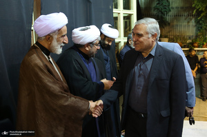 مراسم بزرگداشت آیت الله حسن صانعی (ره) در حسینیه جماران -1