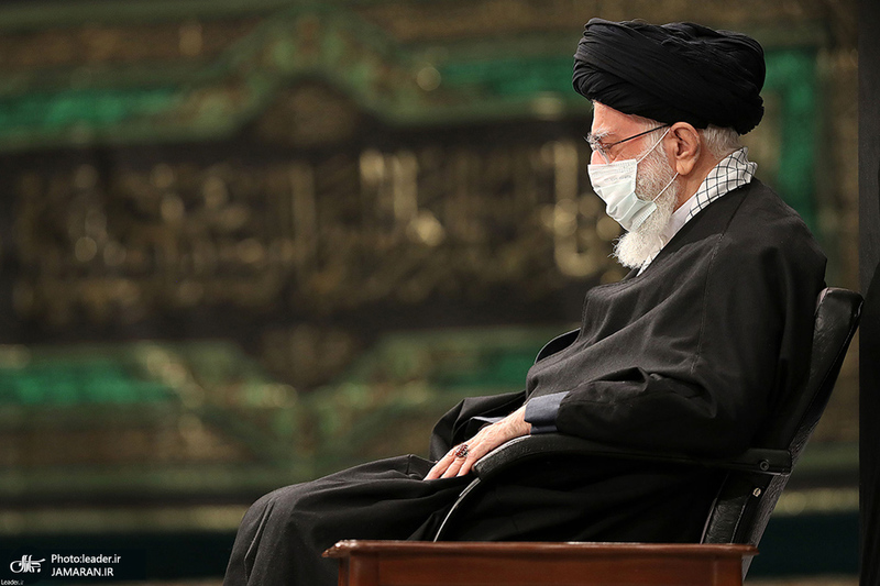 عزاداری شب شهادت حضرت زهرا (س) در حسینیه امام خمینی(ره)