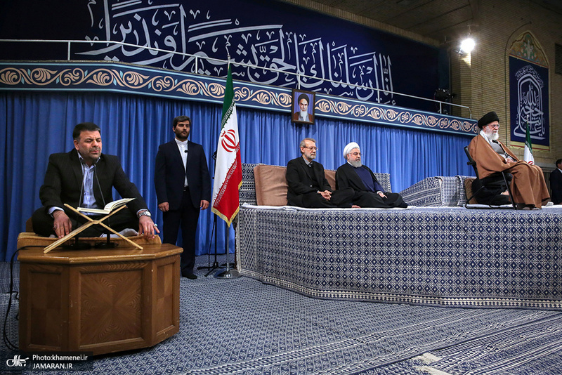 دیدار مسئولان نظام و سفرای کشورهای اسلامی با رهبر معظم انقلاب