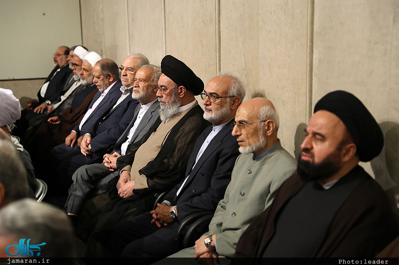 دیدار مسئولان نظام و سفرای کشورهای اسلامی با رهبر معظم انقلاب