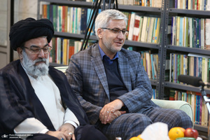 دیدار دست اندرکاران هفته فرهنگی بر استان آفتاب با سید حسن خمینی
