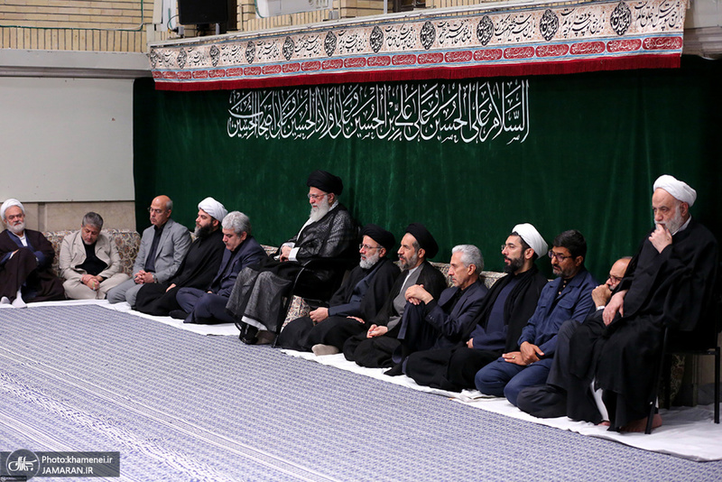 مراسم عزاداری اربعین حسینی با حضور هیئت‌های دانشجویی در حسینیه امام خمینی