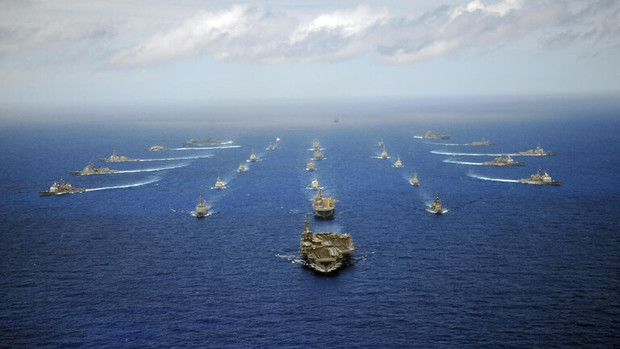 استقرار ناوهای جنگی آمریکا در دریای جنوبی چین/پکن تایوان را تحریم کرد

