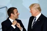 ترامپ از احتمال سفر رئیس جمهور فرانسه به تهران خبر داد