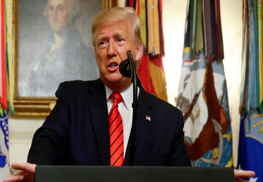 توییتر یکبار دیگر بر توییت ترامپ برچسب «ترویج خشونت» زد + عکس