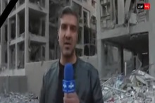  بغض خبرنگار صداوسیما هنگام روایت جنایت آمریکایی-صهیونی در شرق تهران: ۳ ساختمان مسکونی کاملاً از بین رفته و پیکر چندین کودک از آن‌ها خارج شده