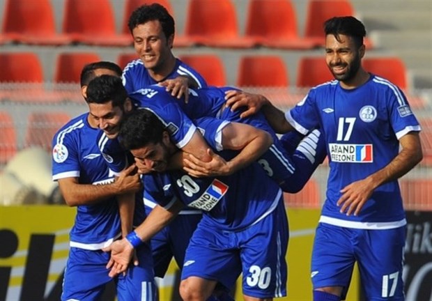  اعتصاب آبی پوشان در اهواز