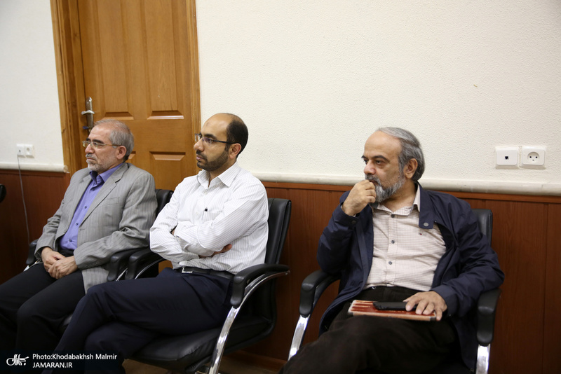 دیدار شورای مرکزی انجمن اسلامی فارغ التحصیلان دانشکده فنی دانشگاه تهران با سید حسن خمینی