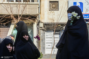 تشییع پیکرهای 110 شهید گمنام دفاع مقدس در تهران - 2