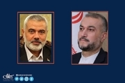 وزیر خارجه ایران به رئیس دفتر سیاسی حماس تسلیت گفت