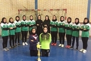 تیم قصر نشاط ایرانیان قهرمان مسابقات هندبال نونهالان کشور شد