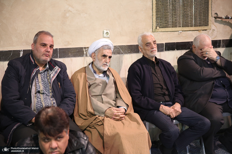 مراسم تشییع آیت الله سید مهدی امام جمارانی (ره) از حسنیه جماران