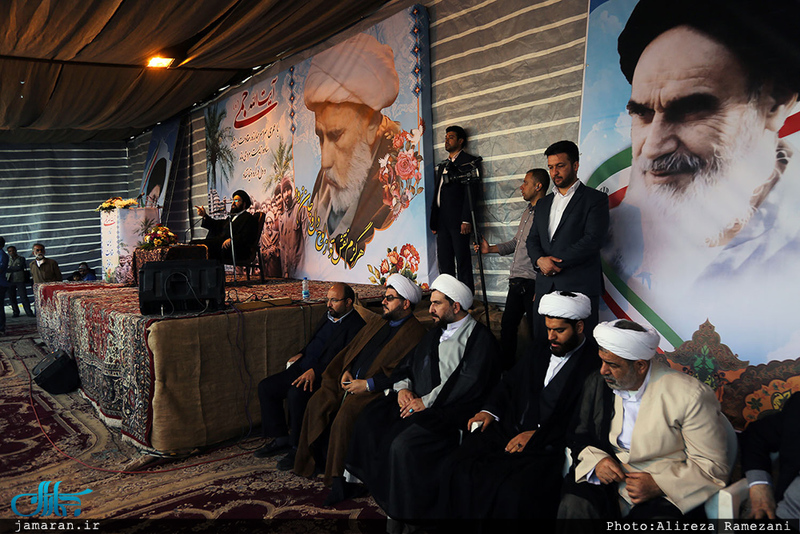 دومین روز سفر سید علی خمینی به استان خوزستان(آبادان و شلمچه)