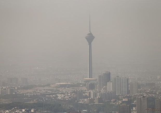 پیش بینی افزایش دما و آلودگی هوای تهران در 2 روز آینده