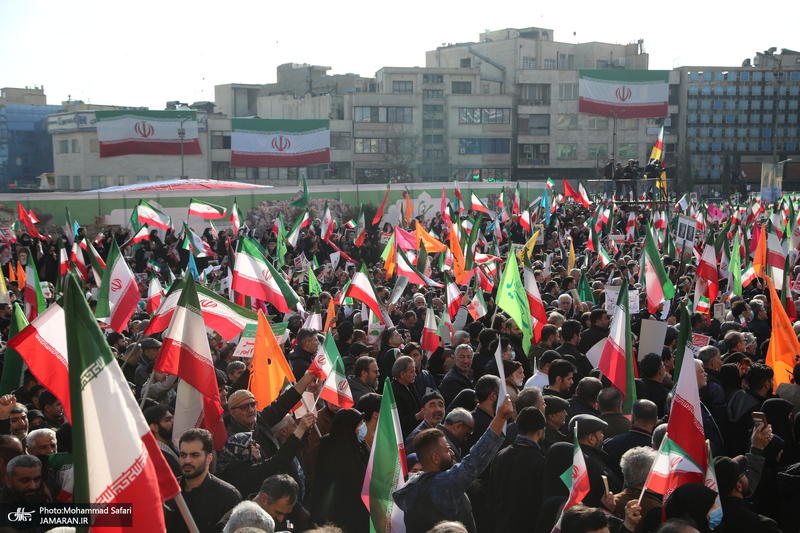 راهپیمایی محکومیت اقدامات تروریستی امریکا و رژیم صهونیستی علیه ملت ایران