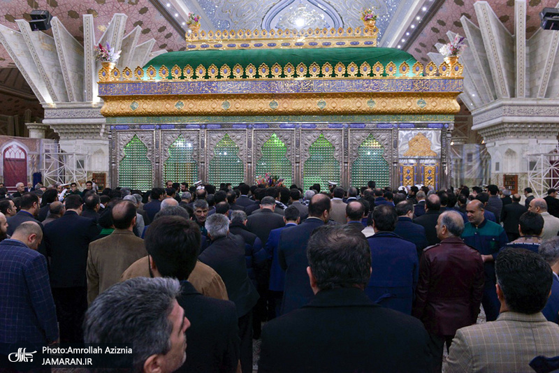 تجدید میثاق رئیس و امدادگران کمیته امداد امام خمینی(س) با آرمان های بنیانگذار جمهوری اسلامی ایران