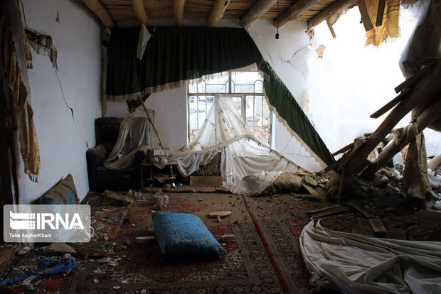 خسارت ۳۵۰۰ خانه در آذربایجان غربی بر اثر زلزله‌های اخیر