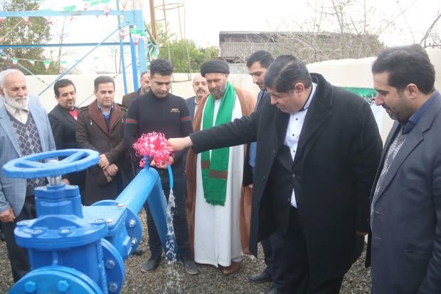 افتتاح پروژه های  آبرسانی روستایی در بندرانزلی