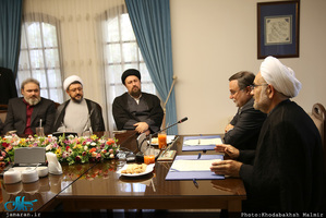 بازدید سید حسن خمینی از موسسه فرهنگی اکو/ 