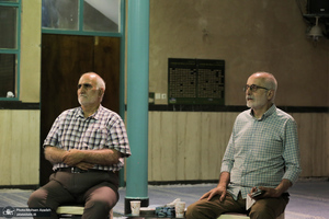 دیدار اعضای شورای مرکزی کانون زندانیان سیاسی مسلمان قبل از انقلاب با سید حسن خمینی