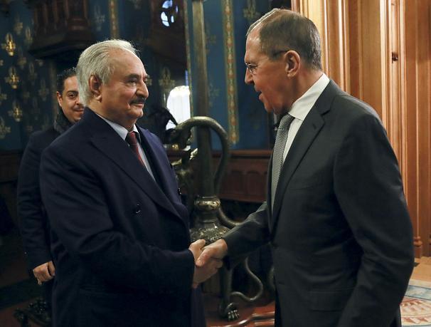 تعلیق مذاکرات مسکو برای حل بحران لیبی 