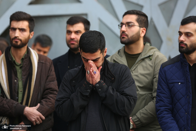 مراسم تشییع سردار شهید سید رضی موسوی
