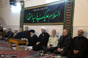 مراسم عزاداری شهادت امام رضا(ع) در بیوت مراجع عظام تقلید
