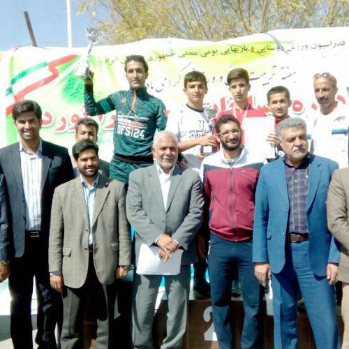 قهرمانی تیم بستان‌آباد در مسابقات دوی صحرانوردی کشور