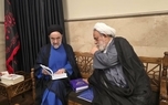 سید محمد خاتمی به دیدار شیخ حسین انصاریان رفت + عکس ها