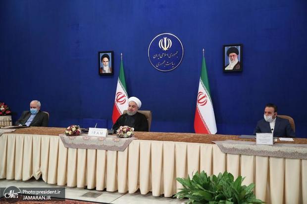 رییس جمهور: ایران از هرگونه درخواست همکاری برای دستیابی به واکسن کرونا استقبال می‌کند