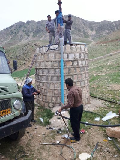 مشکل قطعی آب آشامیدنی روستاهای پلدختر برطرف شد