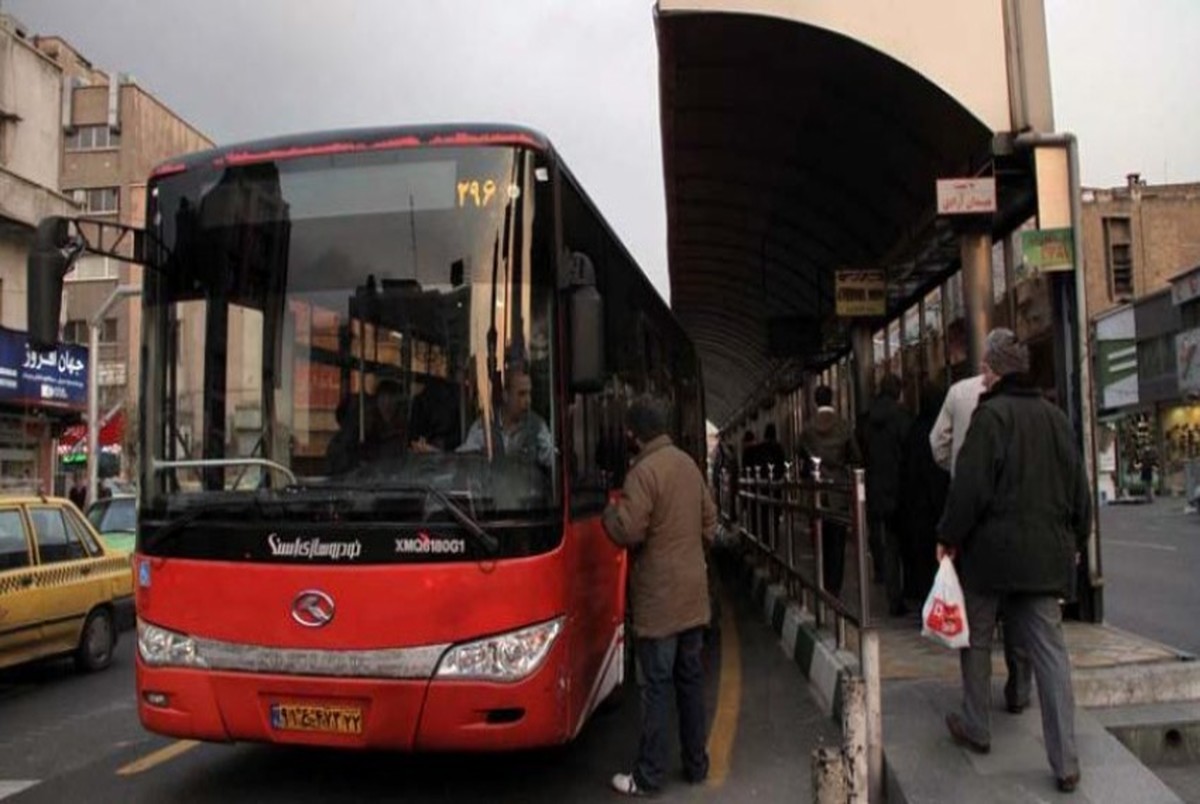 خدمات شرکت اتوبوسرانی تهران در روزهای پایانی سال
