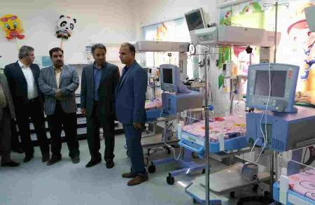 افتتاح دو بخش جدید در بیمارستان پیامبر اعظم(ص) گنبدکاووس