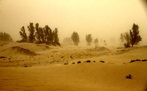 سرعت وزش باد در شمال سیستان و بلوچستان به 90 کیلومتر بر ساعت رسید