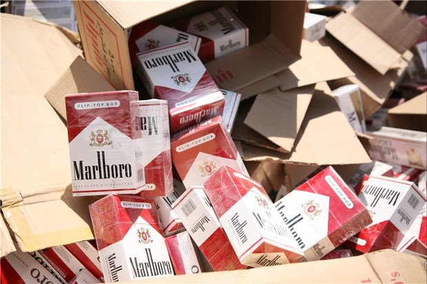 117 هزار نخ سیگار قاچاق از یک دستگاه اتوبوس کشف شد