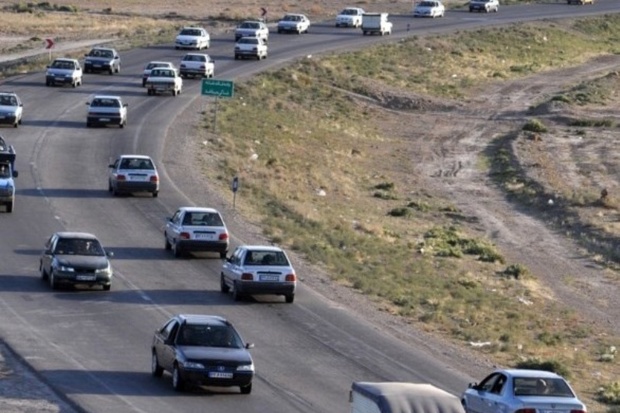 تردد وسایل نقلیه در جاده های سمنان 15 درصد افزایش یافت