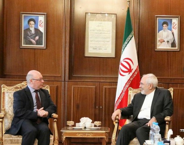 دیدار معاون وزیر خارجه انگلیس با دکتر ظریف