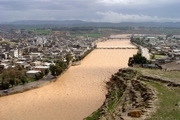 حجم سیلاب رودخانه «کشکان» به ۳۱۲ میلیون مترمکعب می‌رسد