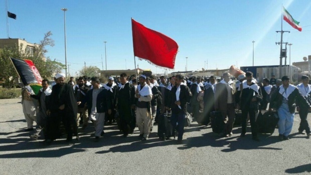 1350 زائر اربعین از افغانستان وارد مرز دوغارون شدند