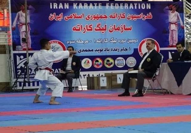 جوان ارومیه طلای لیگ یک کاراته کشور را کسب کرد
