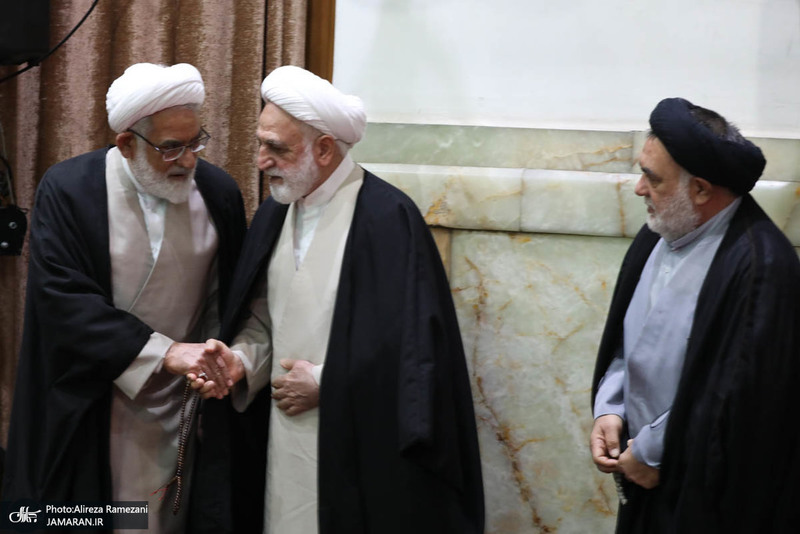 مراسم تشییع مرحوم حجت الاسلام و المسلمین حسینعلی نیری