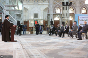 تجدید میثاق رئیس و نمایندگان مجلس شورای اسلامی با آرمان‌های امام خمینی(س)