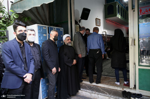 مراسم تشییع آیت الله سید مهدی موسوی بجنوردی (ره) در تهران