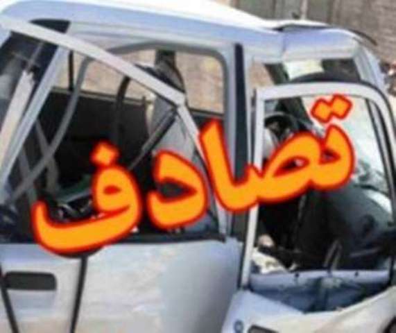 4 مصدوم براثر تصادف در آزاد راه کرج- قزوین