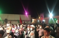 مراسم وداع با شهید مدافع حرم احسان کربلایی‌پور در اهواز برگزار شد (3)