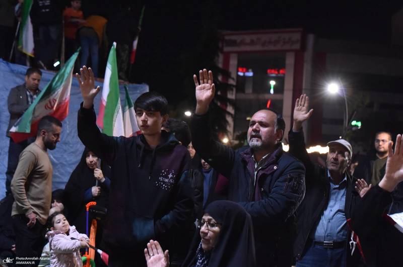 پنجاه و‌ یکمین اجتماع پر شور مردم در تهرانسر