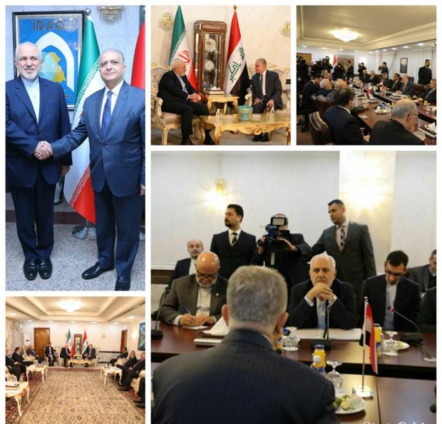 جزئیات دیدار ظریف با وزیر امور خارجه عراق