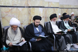 مراسم سالگرد آیت الله العظمی بروجردی(ره) در مسجد اعظم قم